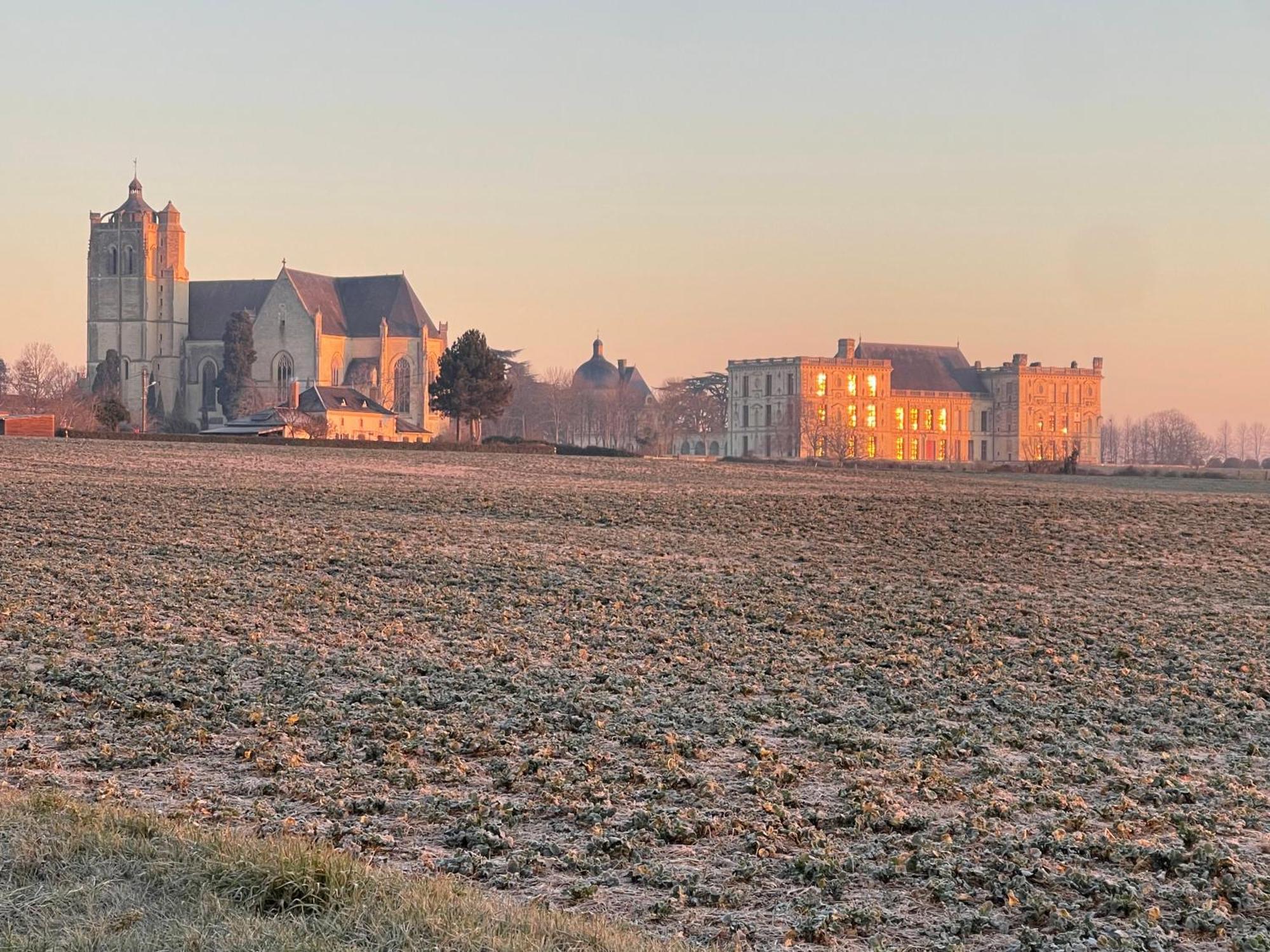 Le Chateau De Leugny Oiron Kültér fotó